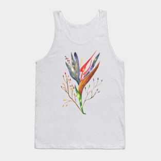 Native Hawaiian Flower Tank Top